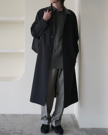 WOOL MAX CANVAS COAT