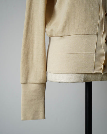 WASHABLE WOOL CARDIGAN