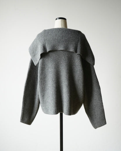 DOUBLE KNIT CARDIGAN