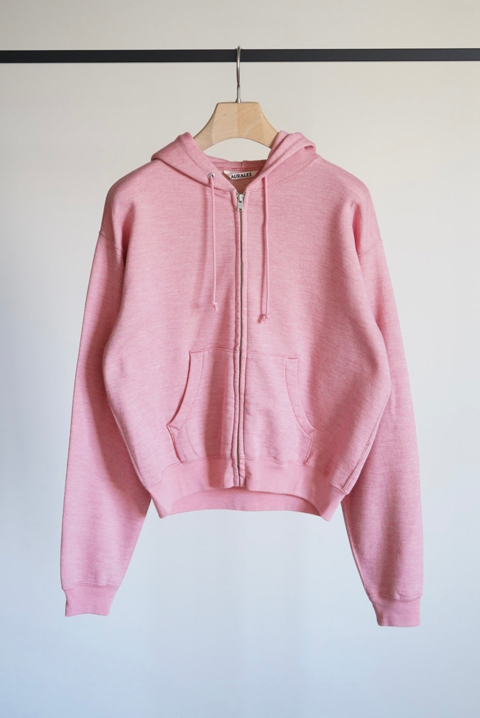 HIGH-TWIST COMPACT SWEAT ZIP PARKER