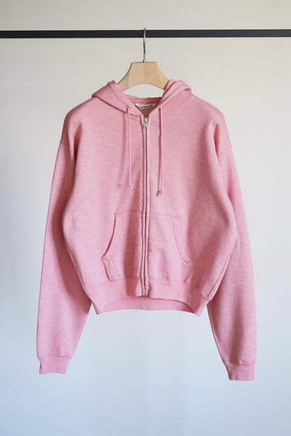 HIGH-TWIST COMPACT SWEAT ZIP PARKER