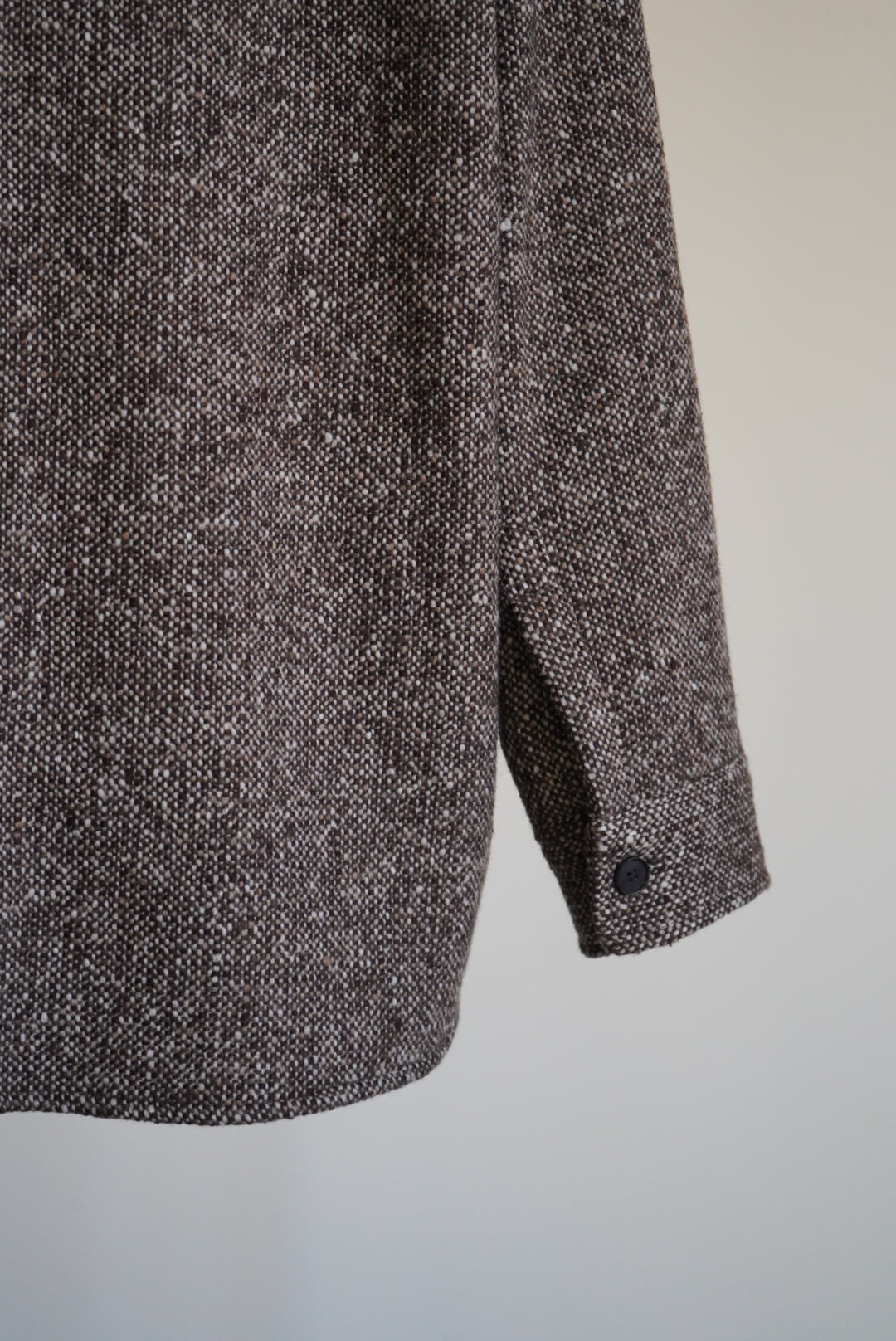 HOMESPUN TWEED SHIRT BLOUSON