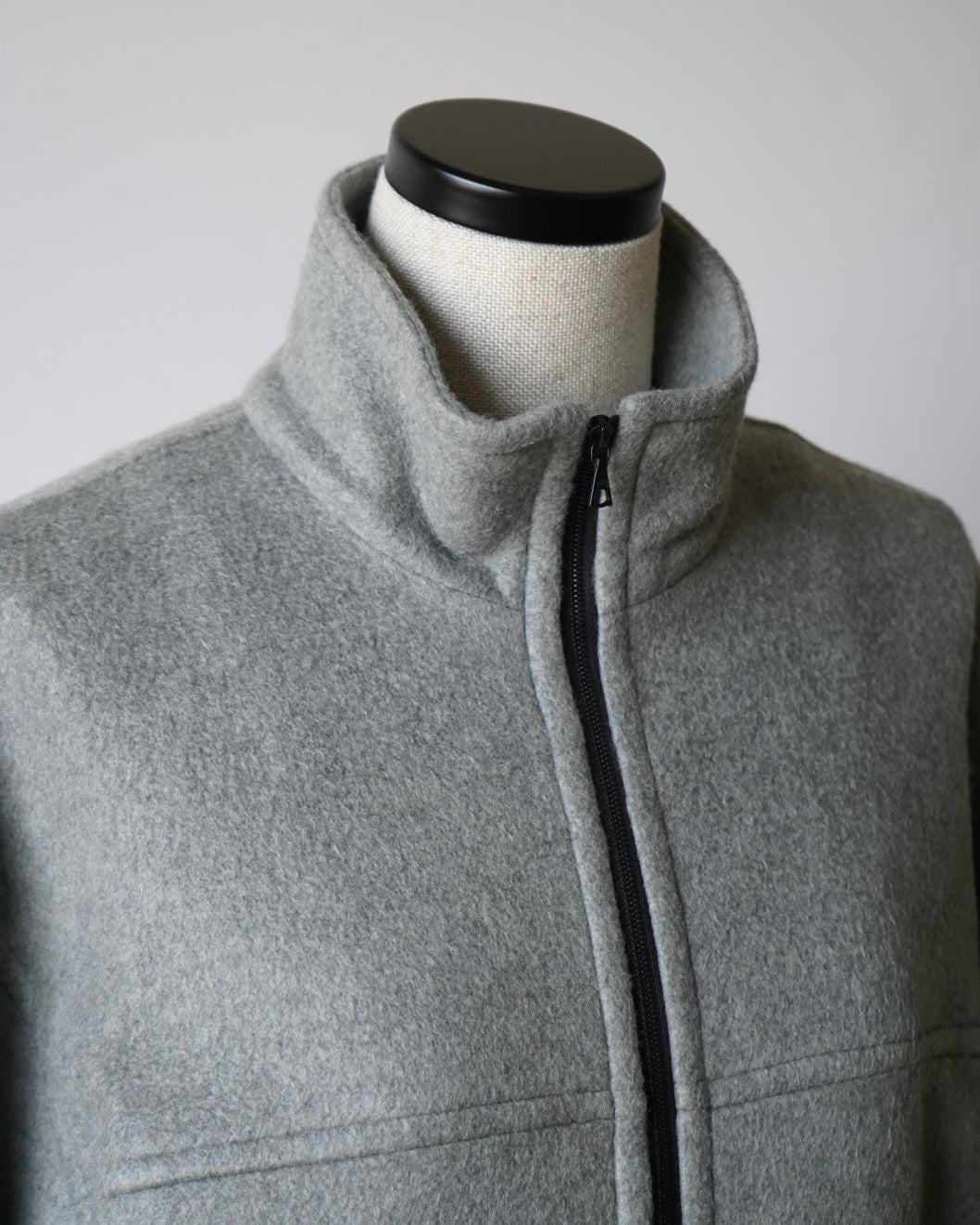 PURE SILK COMFORT FLEECE ZIP BLOUSON