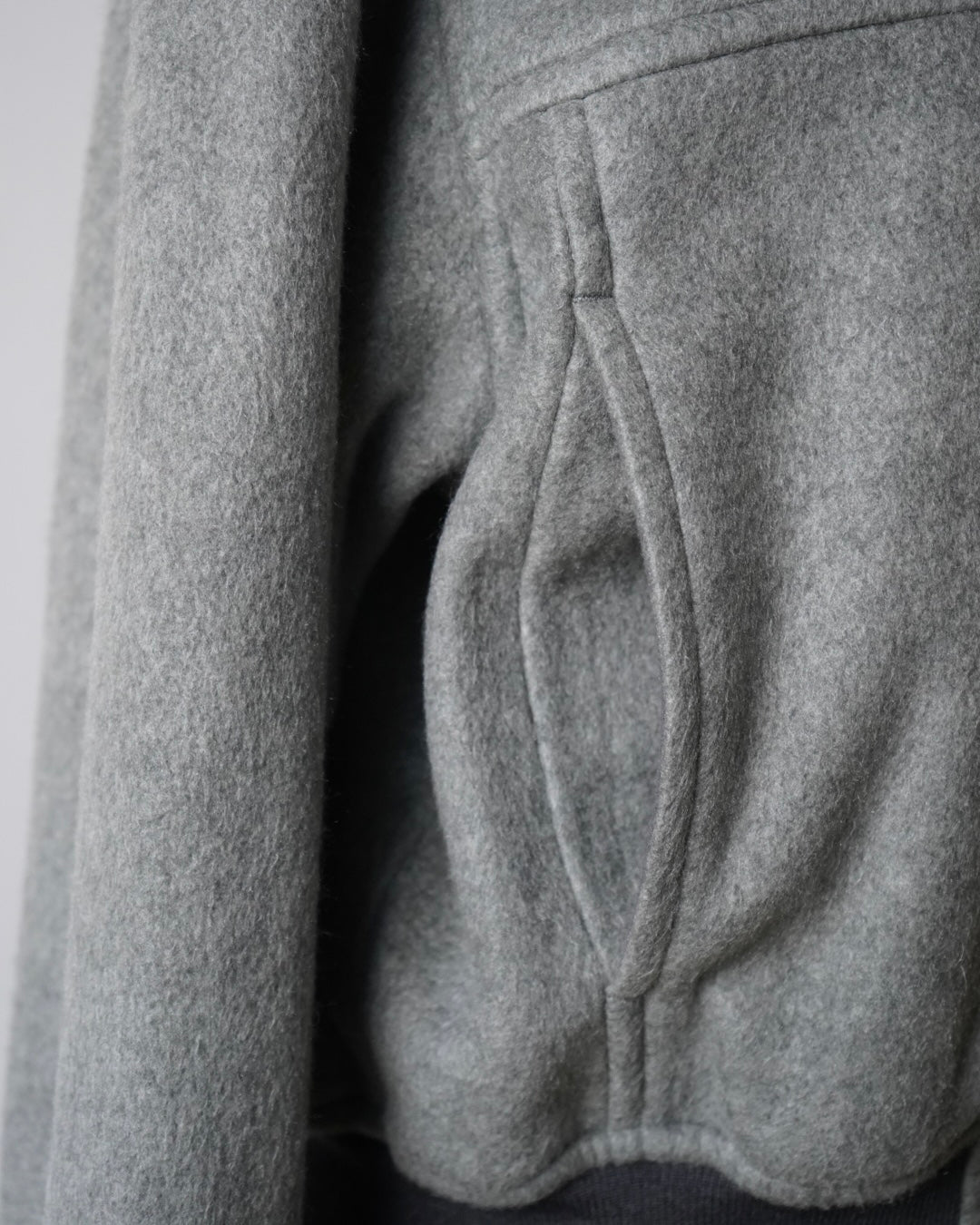 PURE SILK COMFORT FLEECE ZIP BLOUSON