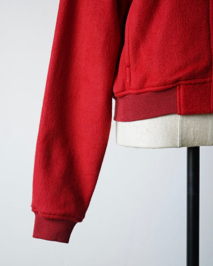 PURE SILK COMFORT FLEECE ZIP BLOUSON