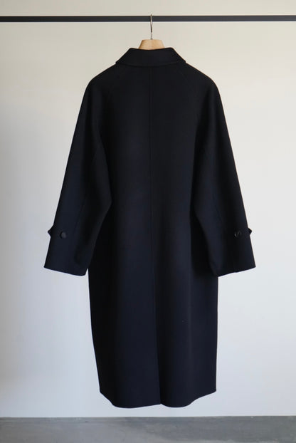 SUPER FINE WOOL MELTON HAND SEWN COAT