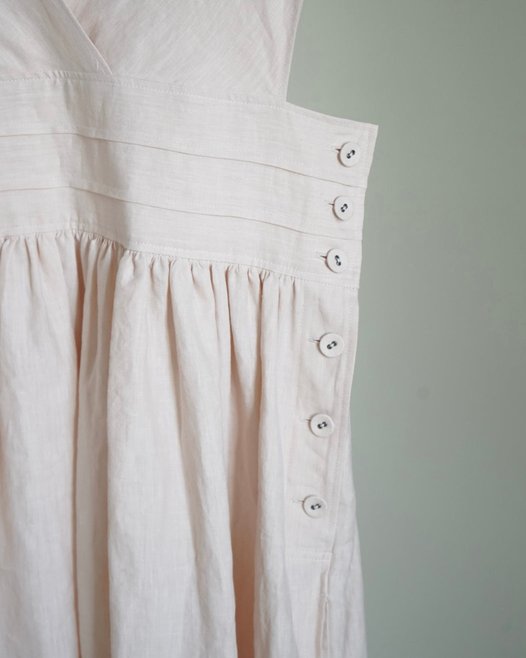 LINEN MAXI DRESS