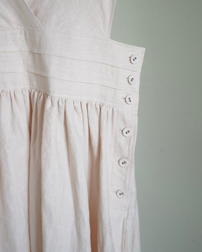 LINEN MAXI DRESS