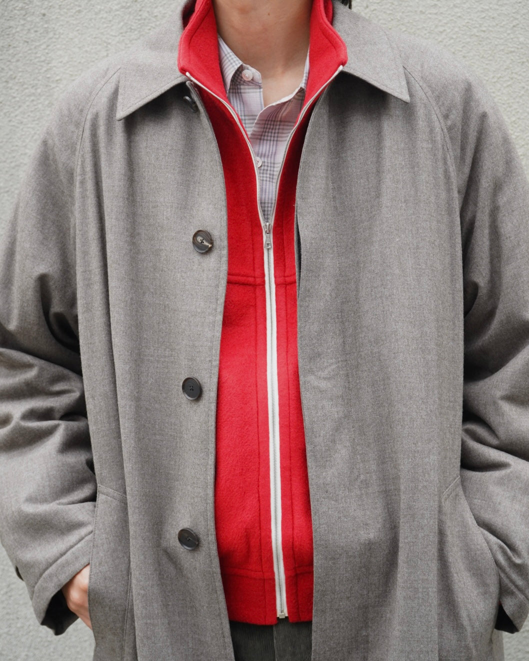 SUPER LIGHT WOOL PADDED COAT