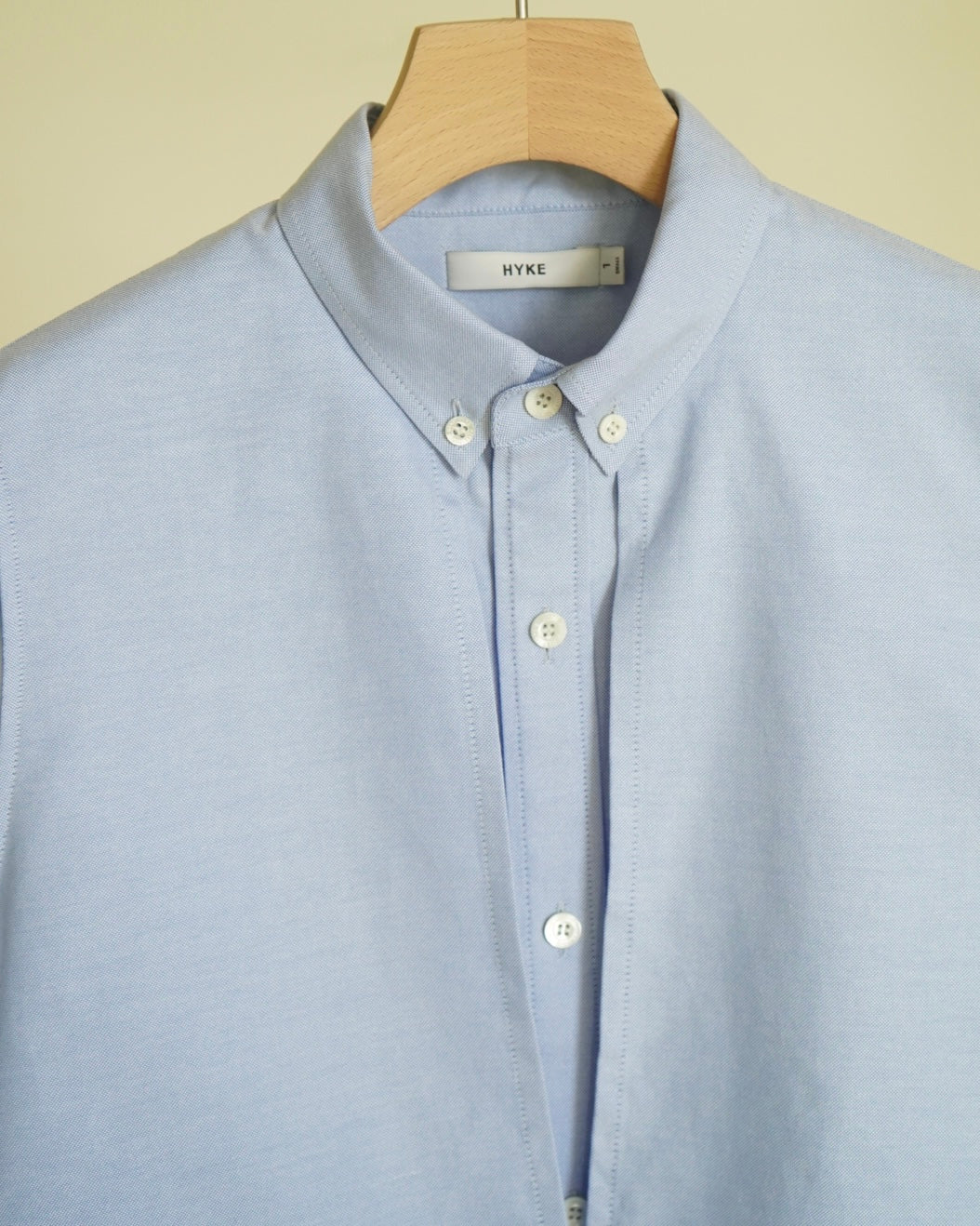 OXFORD SHEER SLEEVE DRESS