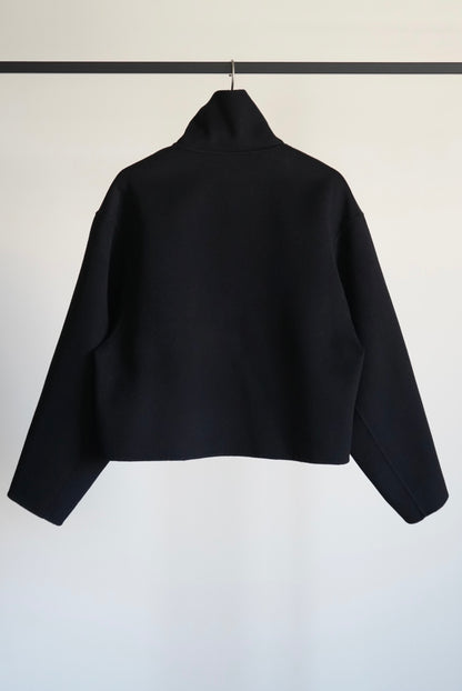 LIGHT DOUBLE-FACED CROPPED TRENCH COAT