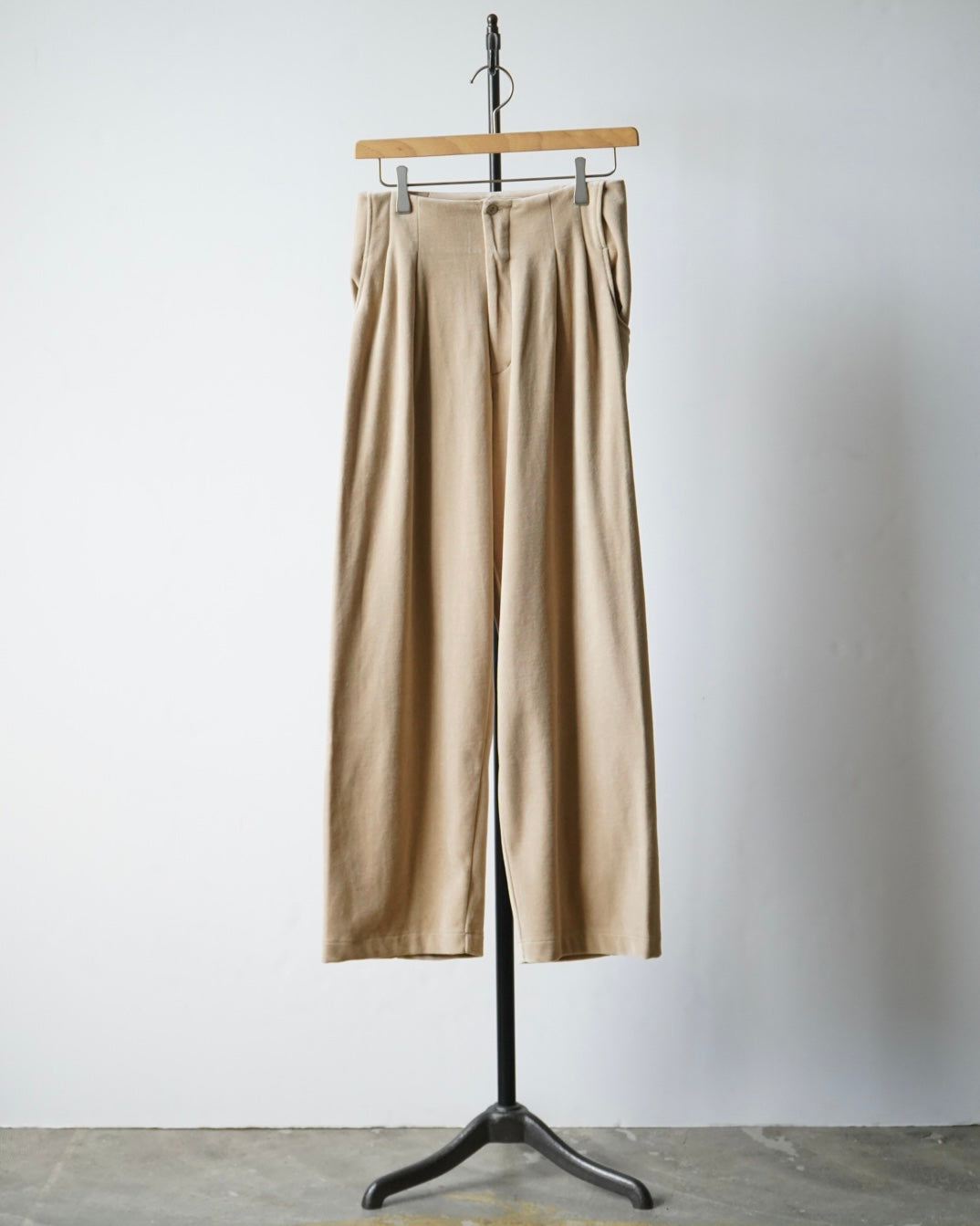 VELOUR TACK PANTS