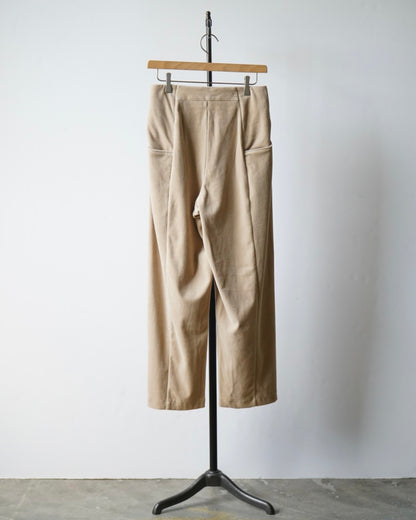 VELOUR TACK PANTS