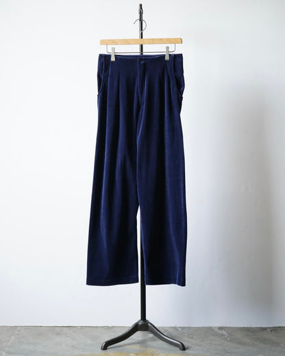 VELOUR TACK PANTS