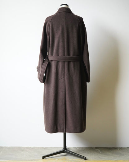 SUPER FINE WOOL MOSSER SOUTIEN COLLAR COAT