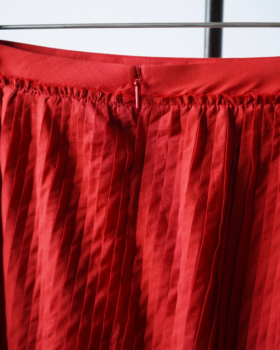 SUPER FINE COTTON LAWN PIN-TUCK SKIRT