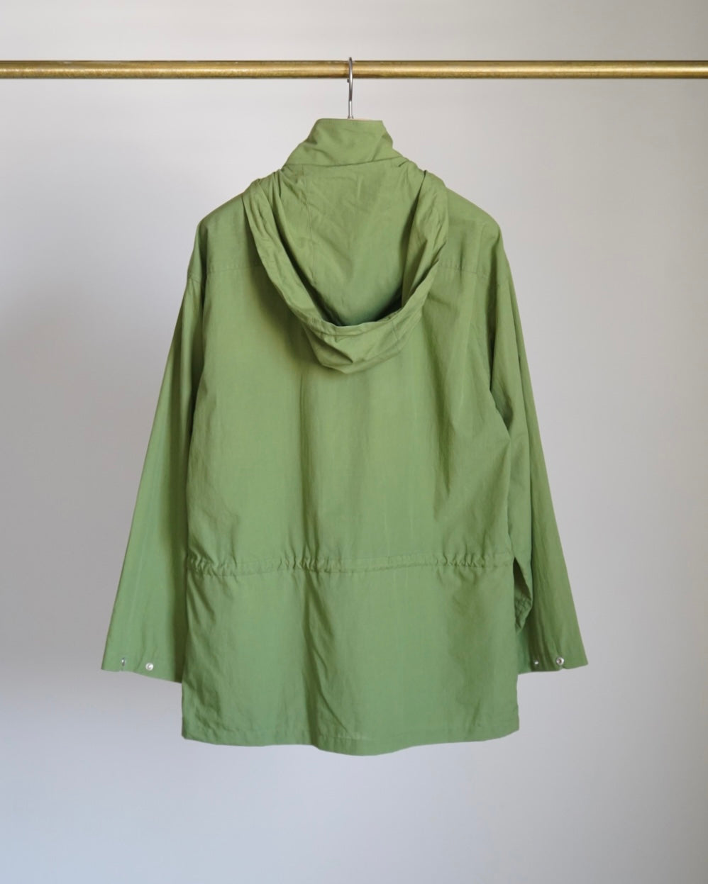 SUPER FINE COTTON LAWN HOODED BLOUSON