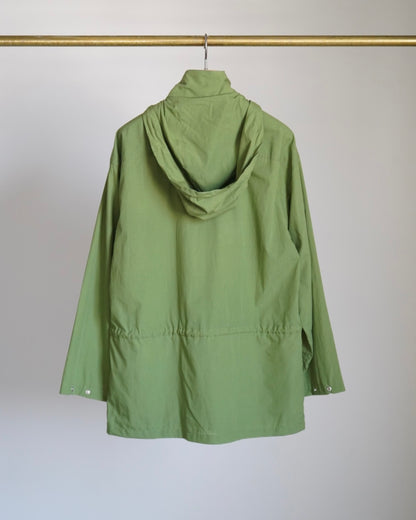 SUPER FINE COTTON LAWN HOODED BLOUSON