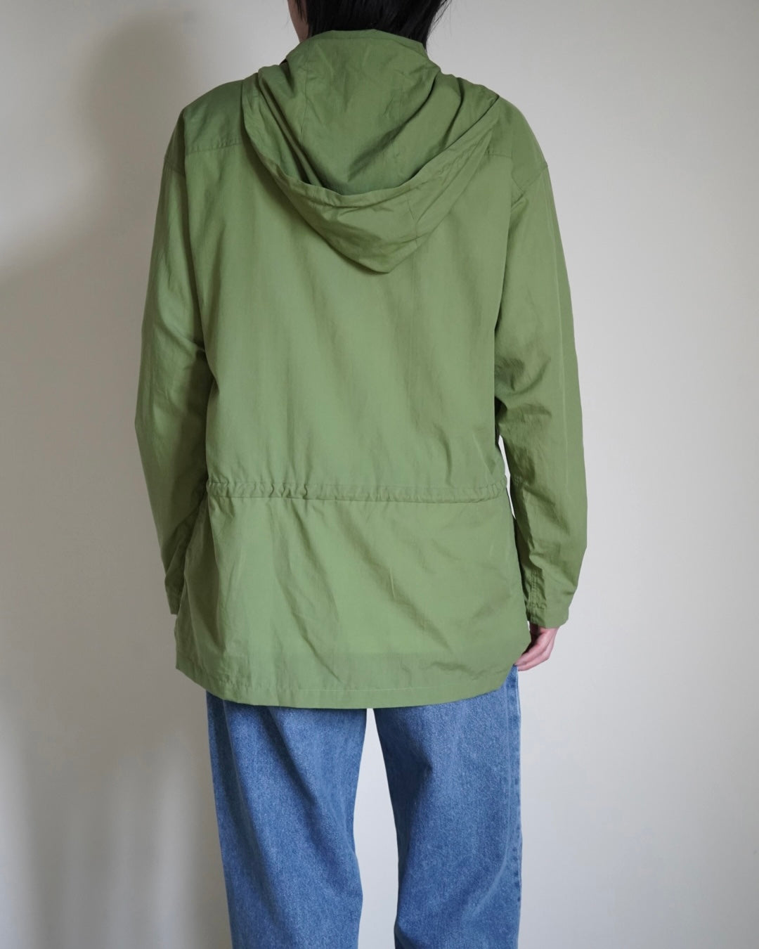 SUPER FINE COTTON LAWN HOODED BLOUSON