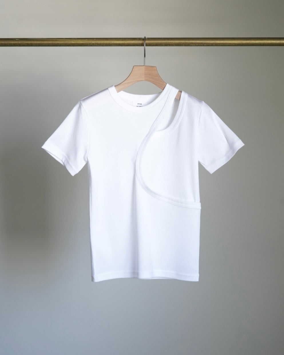 LAYERED SHORT-SLV TEE