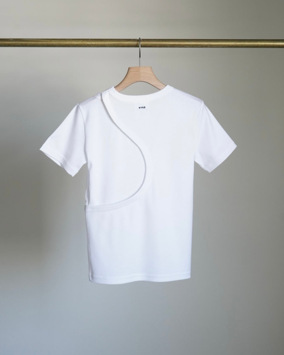 LAYERED SHORT-SLV TEE