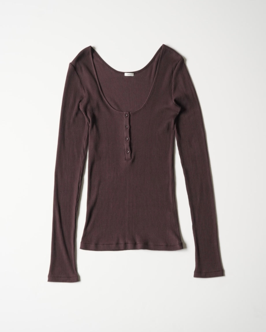 PALMA Henley Long Sleeve