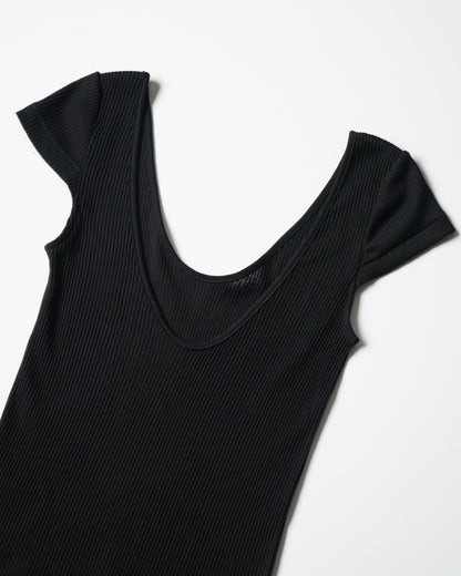 KAIA Two Way Scoop Cap Sleeve