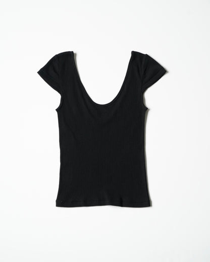 KAIA Two Way Scoop Cap Sleeve