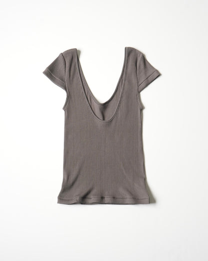 KAIA Two Way Scoop Cap Sleeve