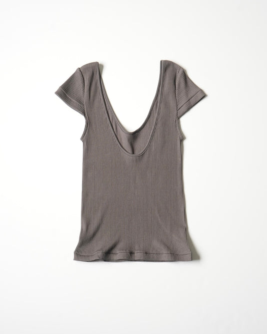 KAIA Two Way Scoop Cap Sleeve