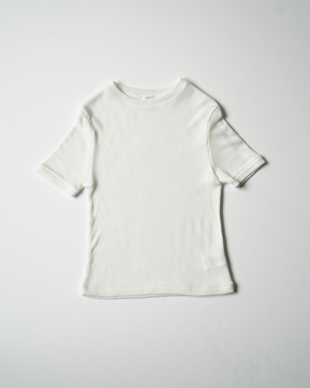 BLAKE Cropped Ribbed Tee