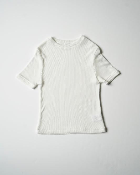 BLAKE Cropped Ribbed Tee