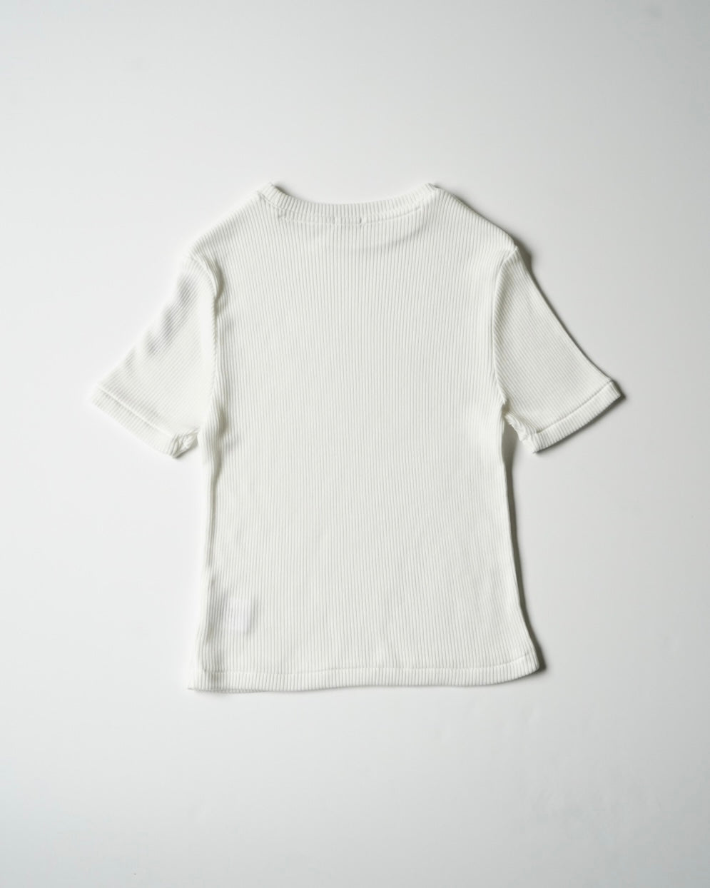 BLAKE Cropped Ribbed Tee