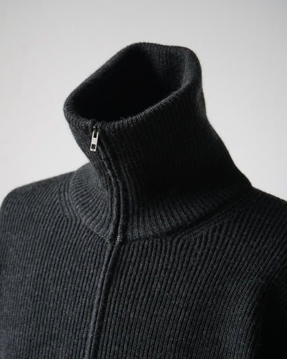 ZIPPED CARDIGAN