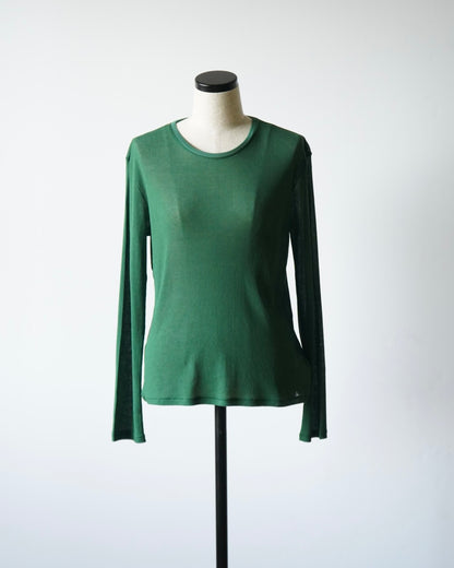 LIGHT RIB LONG TEE
