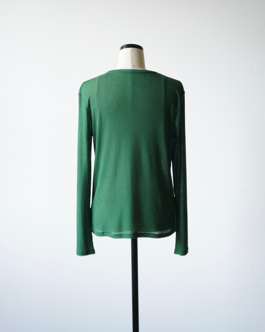 LIGHT RIB LONG TEE