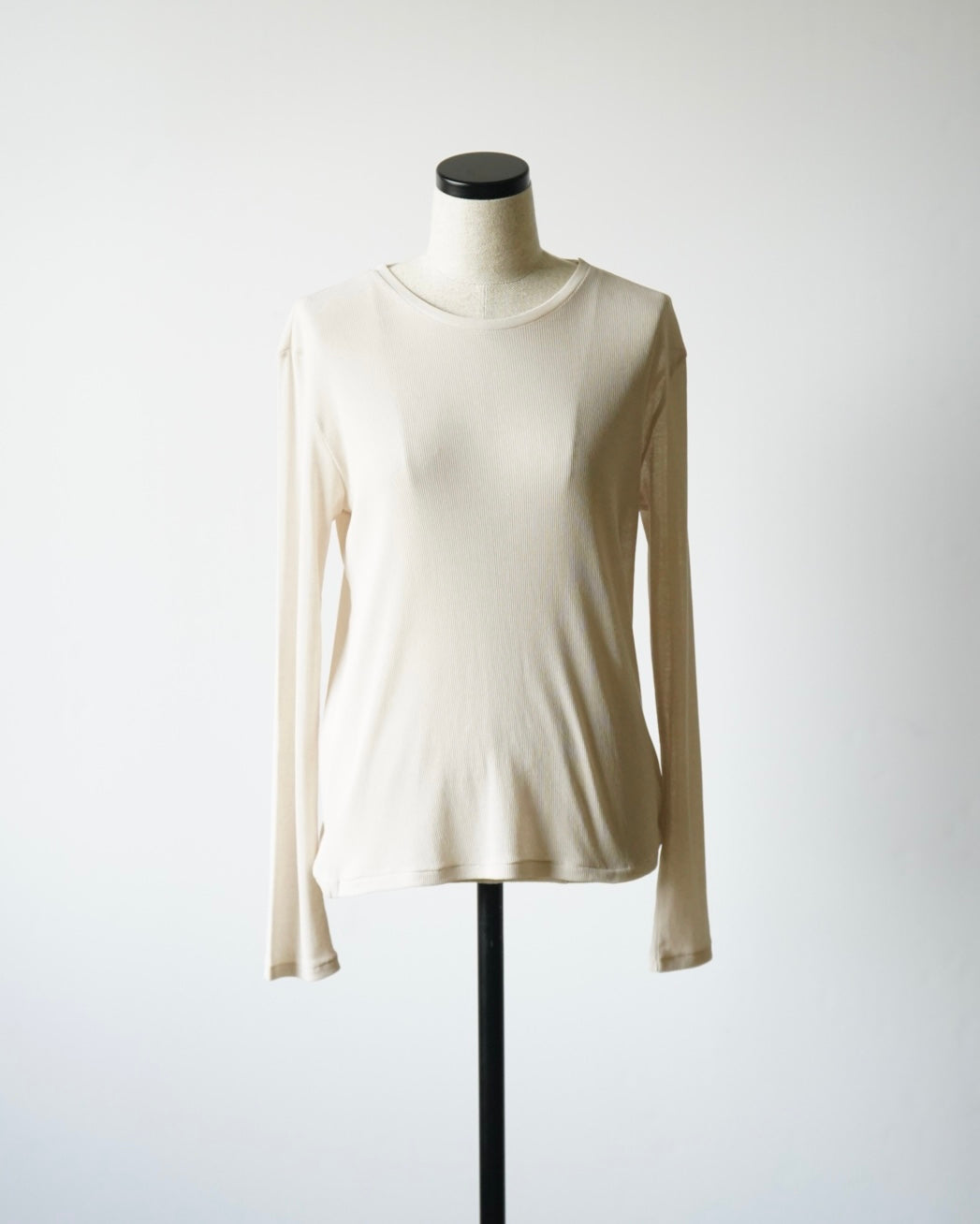 LIGHT RIB LONG TEE