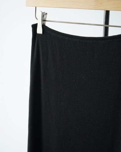 CRUZ Rib Long Skirt
