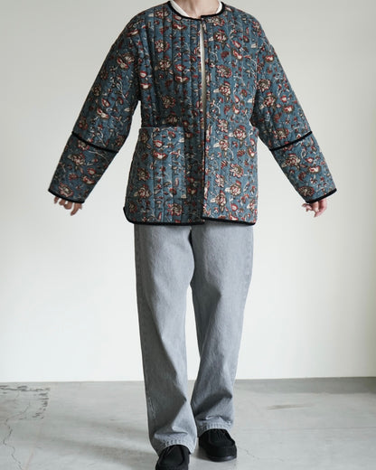 BLOCK PRINT QUILTED JACKET