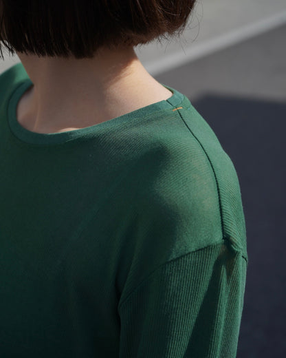 LIGHT RIB LONG TEE