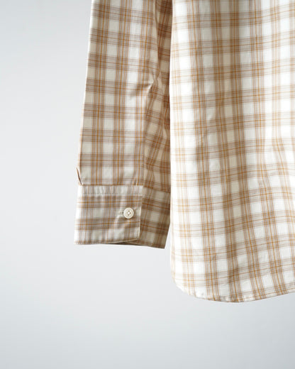 LIGHT POPLIN HANDMADE CLASSIC COLLAR SHIRT