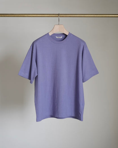 BRUSHED ORGANIC COTTON JERSEY TEE