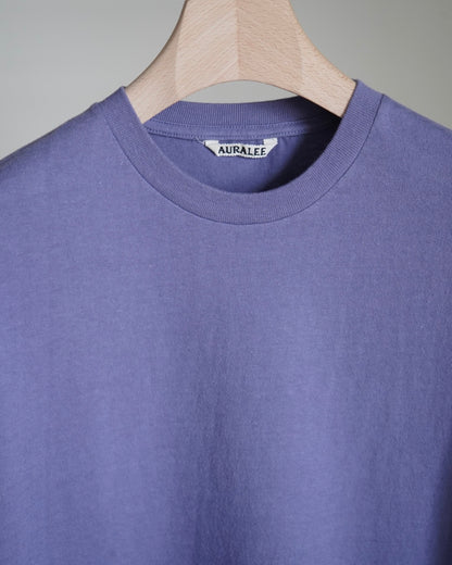 BRUSHED ORGANIC COTTON JERSEY TEE