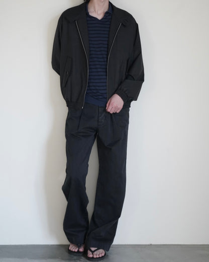 HIGH GAUGE COTTON KNIT SKIPPER POLO