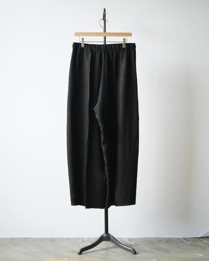 WRINKLED TWILL OVERSIZED PYJAMA PANTS