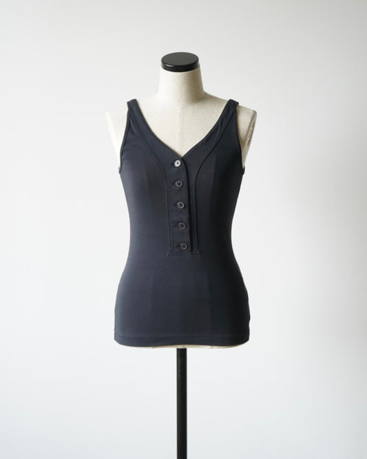 ORGANIC COTTON FINE RIB TANK
