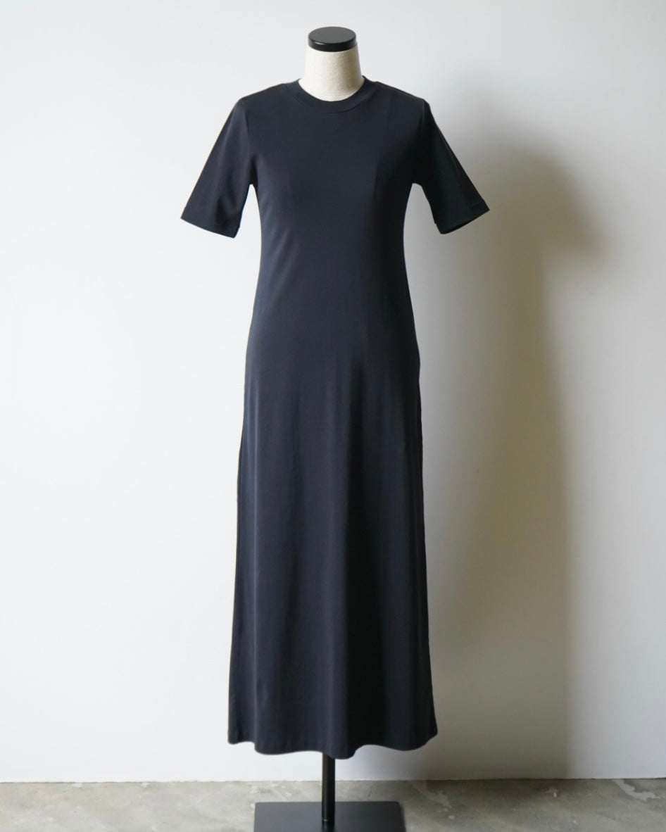 ORGANIC COTTON FINE RIB DRESS