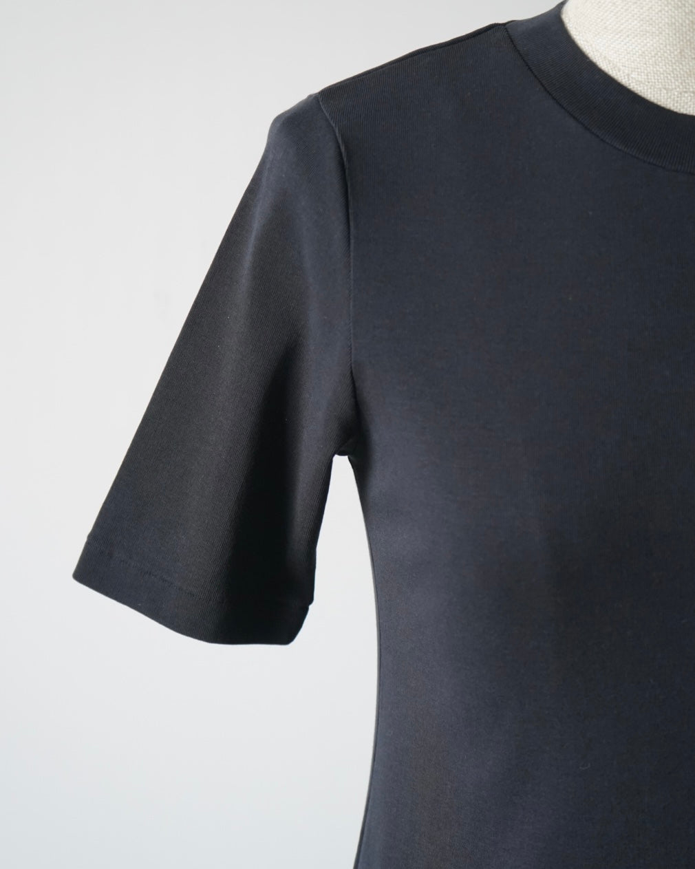 ORGANIC COTTON FINE RIB DRESS