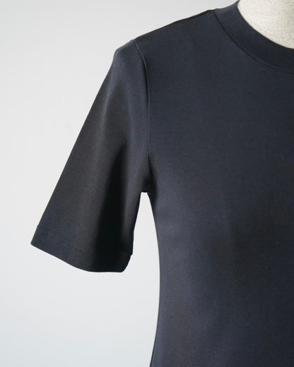 ORGANIC COTTON FINE RIB DRESS