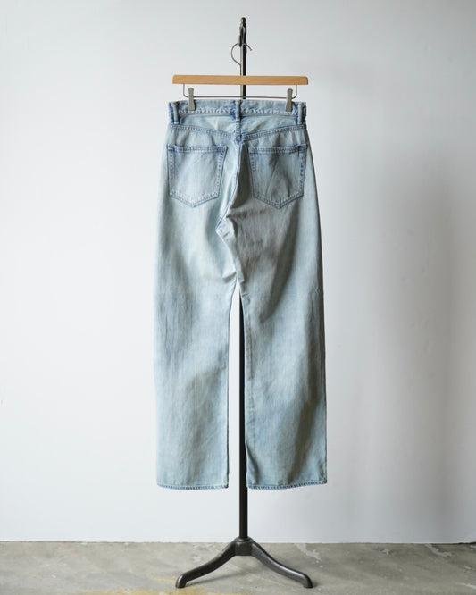 FADED SELVEDGE LIGHT DENIM PANTS